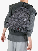 Rugzak 1 Compartiment Met 14" Laptopvak Eastpak Grijs eastpak x keithharing A5BG4KEI-vue-porte
