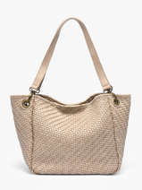 Schoudertas Tresse Miniprix Beige tresse 6681