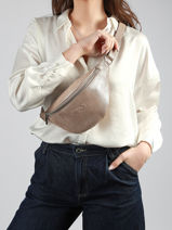 Heuptasje Small Derby Glitter Leder Nathan baume Bruin n city 25GT-vue-porte