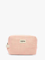 Toiletzak Hindbag Roze tressage TS