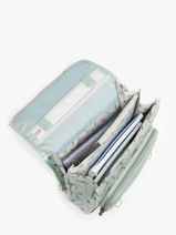 Rugzak 3 Compartimenten Cameleon Groen vintage north PBVWSD39-vue-porte