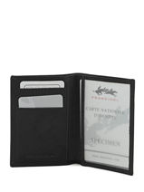 Portefeuille Leder Francinel Zwart bilbao 47976-vue-porte