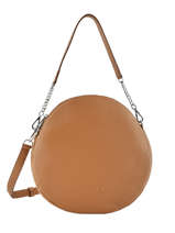 Schoudertas Anna Leder Nathan baume Bruin nathan 9