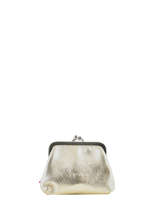 Portemonnee Etincelle Iris�e Leder Etrier Goud etincelle irisee EETI654