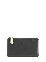 Portefeuille Caviar Leder Crinkles Grijs caviar 14196