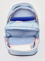 Rugzak 2 Compartimenten Satch Blauw pack SIN1-vue-porte