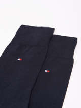 Set Van 2 Paar Sokken Tommy hilfiger Blauw socks 371111