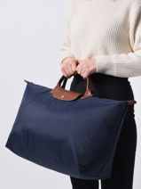 Longchamp Le pliage original Reistassen Groen-vue-porte
