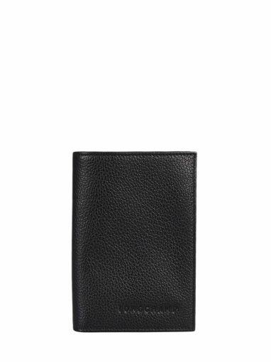 Longchamp Le foulonné Papierhouder Grijs