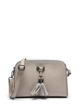 Cross Body Tas Caviar Leder Milano Beige caviar CA21101