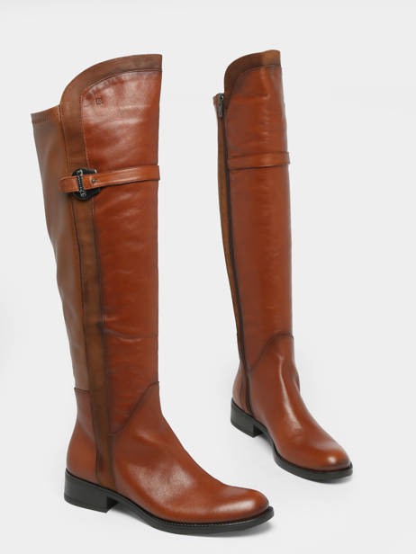 Laarzen Chad Uit Leder Dorking Zwart accessoires D8944 ander zicht 2