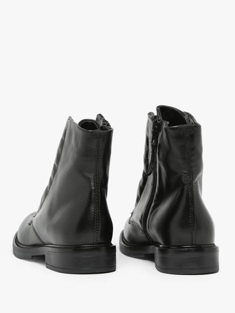 Enkellaarsjes Uit Leder Mjus Zwart accessoires T81205 ander zicht 4