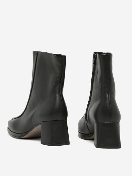 Enkellaarsjes Met Hak Uit Leder Gabor Zwart accessoires 57 ander zicht 3