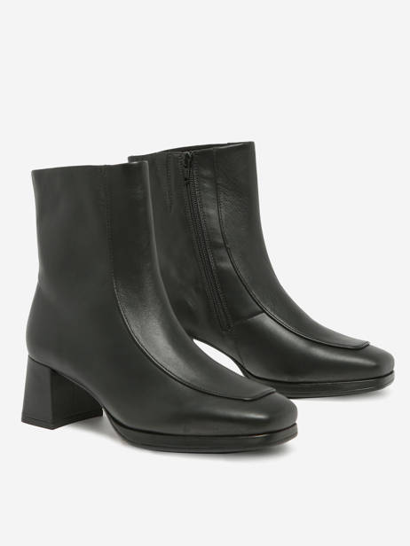 Enkellaarsjes Met Hak Uit Leder Gabor Zwart accessoires 57 ander zicht 4