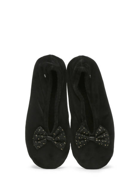 Pantoffels Isotoner Zwart accessoires 97381