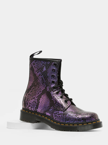 Enkellaarsjes 1460 Viper Uit Leder Dr martens Violet accessoires 31027719 ander zicht 1