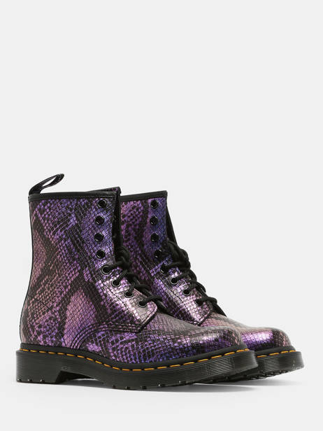 Enkellaarsjes 1460 Viper Uit Leder Dr martens Violet accessoires 31027719 ander zicht 2