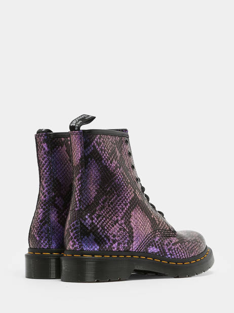 Enkellaarsjes 1460 Viper Uit Leder Dr martens Violet accessoires 31027719 ander zicht 3