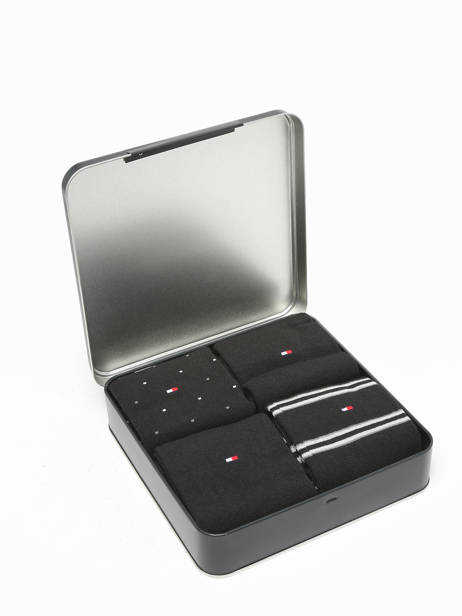 Sokken Tommy hilfiger Zwart socks men 71224441 ander zicht 2