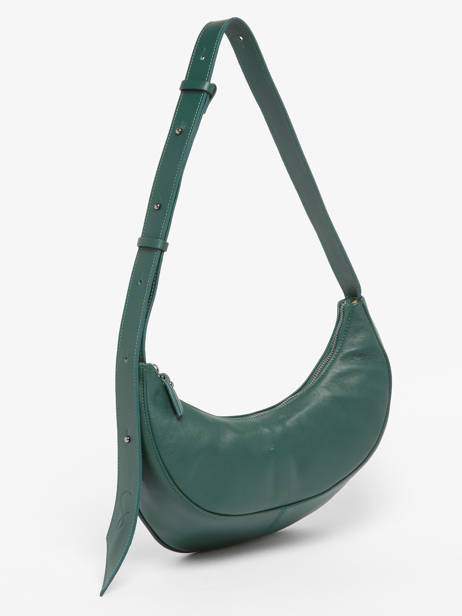 Cross Body Tas Sosoomao Leder Etrier Groen sosoomao ECSO057M ander zicht 2