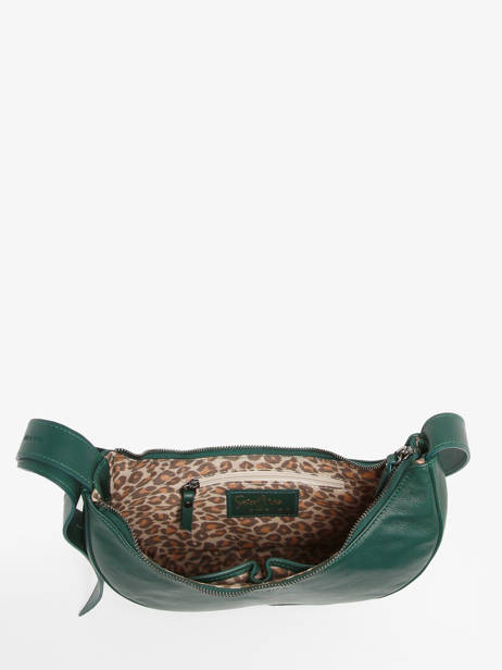 Cross Body Tas Sosoomao Leder Etrier Groen sosoomao ECSO057M ander zicht 3