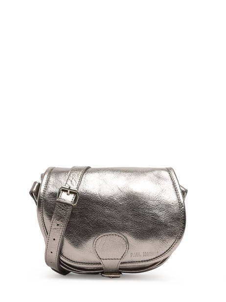 Cross Body Tas Vintage Leder Paul marius Grijs vintage BOHEMIEN