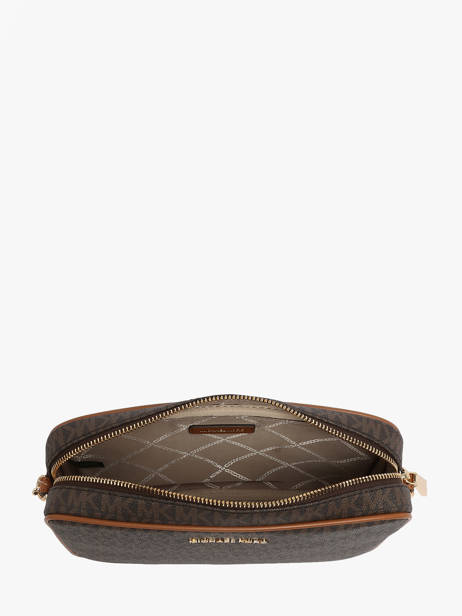 Cross Body Tas Jet Set Michael kors Bruin jet set F1GJ6C7B ander zicht 3