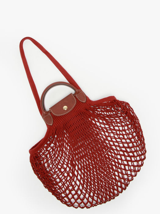 Longchamp Le pliage filet Schoudertas Bruin