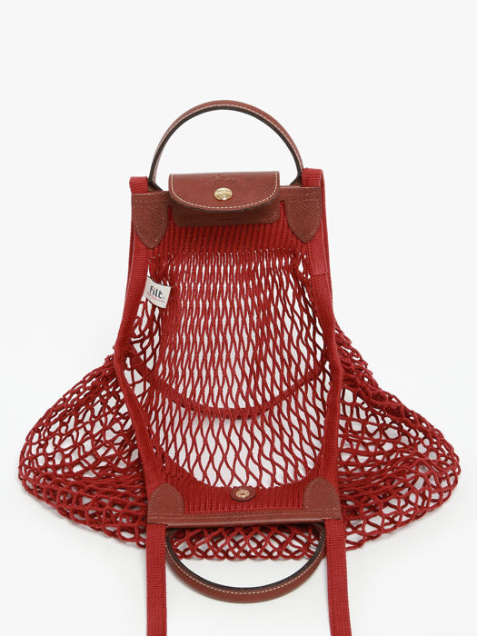 Longchamp Le pliage filet Schoudertas Bruin