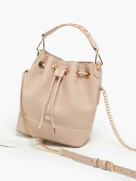 Bucket Bag S Ninon Leder Lancel Beige ninon A10922 ander zicht 3