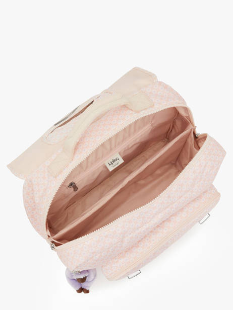 Boekentas 2 Compartimenten Kipling Roze back to school / pbg PBGI7055 ander zicht 3