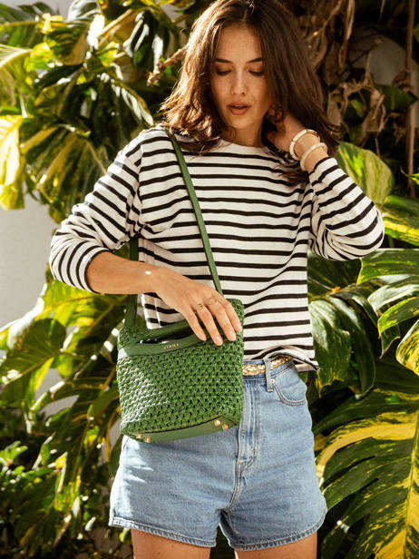 Cross Body Tas Escapade Stro Etrier Groen escapade EESC042S ander zicht 5