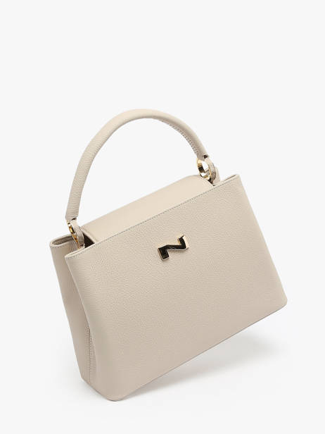 Handtas Magnolia Leder Nathan baume Beige eden 3 ander zicht 2