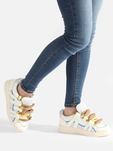 Sneakers Inna Uit Leder Semerdjian Veelkleurig women INN11214 ander zicht 2