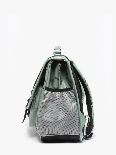 Boekentas Vintage North Cameleon Groen vintage north CA41 ander zicht 2