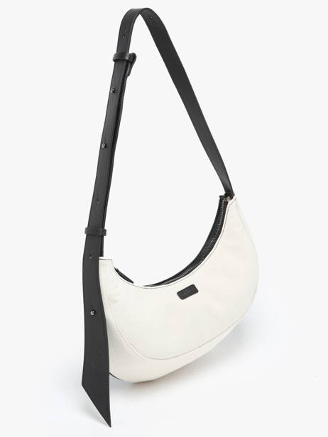 Schoudertas M Sosoomao Katoen En Leder Etrier Zwart sosoomao coton ECSC057M ander zicht 2