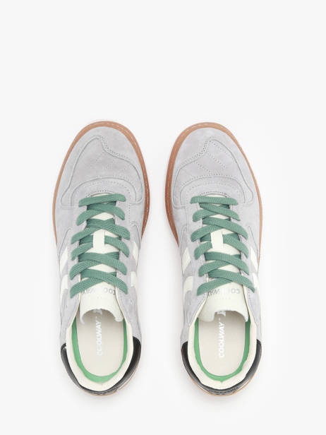 Sneakers Goal Uit Leder Coolway Grijs men 8603458 ander zicht 3