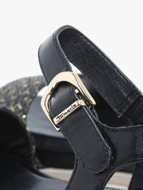 Sandalen Tamaris Zwart accessoires 42 ander zicht 2