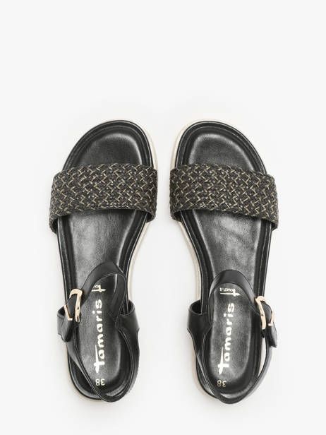 Sandalen Tamaris Zwart accessoires 42 ander zicht 3