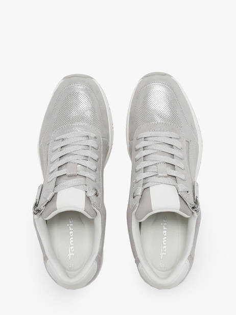 Sneakers Uit Leder Tamaris Zilver women 42 ander zicht 5