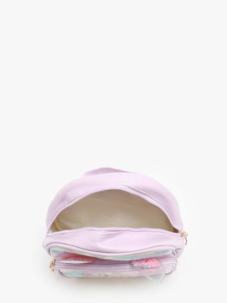 Rugzak Miniprix Violet kids 8HS005 ander zicht 2