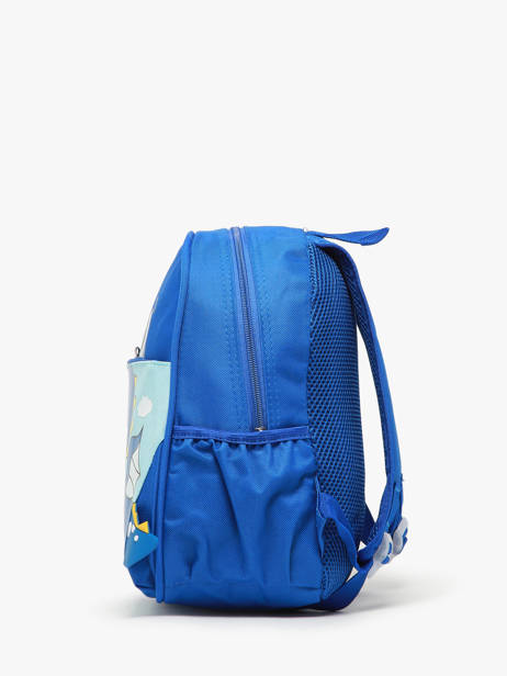 Mini Rugzak Miniprix Blauw animal 806 ander zicht 2