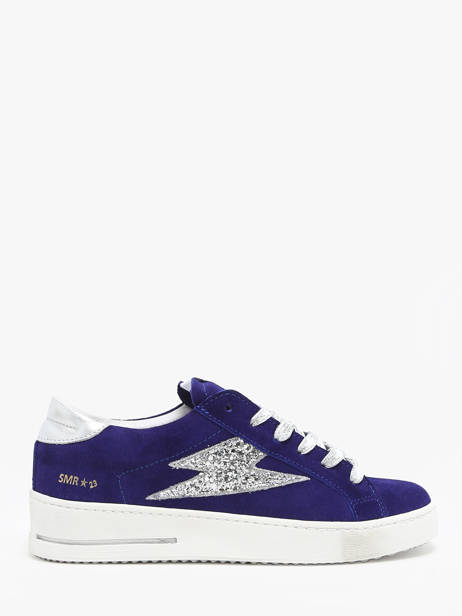 Sneakers Maya Uit Leder Semerdjian Blauw accessoires MAYA668