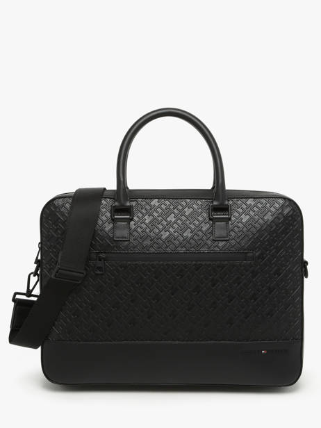 Documententas Tommy hilfiger Zwart monogram AM12675