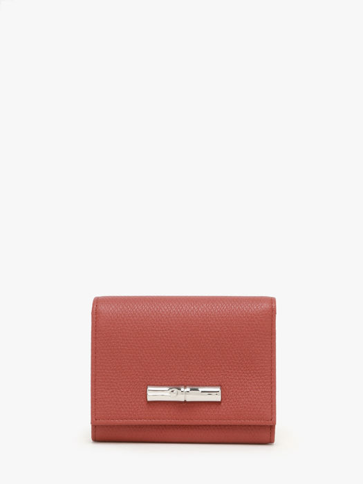 Longchamp Le roseau Portefeuille Bruin