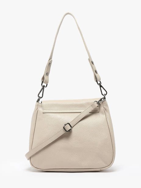 Cross Body Tas Caviar Leder Milano Beige caviar CA240613 ander zicht 4