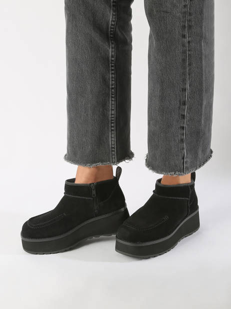 Boots Met Platformzool Cityfunc Ultra Uit Leder Ugg Zwart accessoires 1158193 ander zicht 1