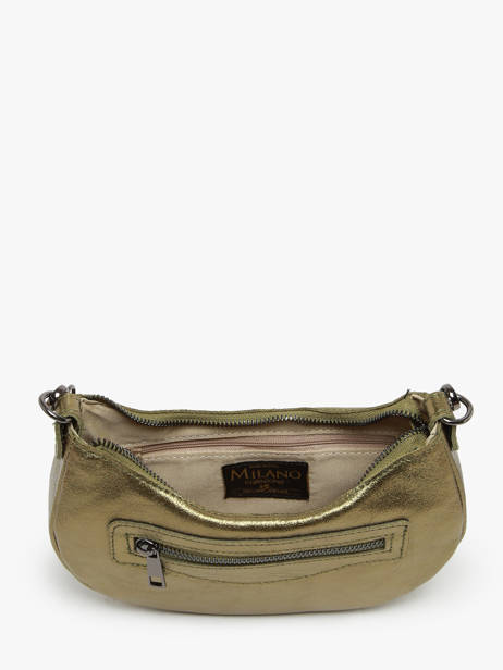 Schoudertas Nine Leder Milano Groen nine NI24061 ander zicht 3