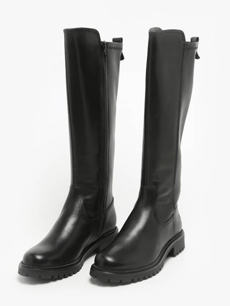 Laarzen Uit Leder Tamaris Zwart accessoires 43 ander zicht 1