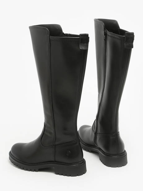 Laarzen Uit Leder Tamaris Zwart accessoires 43 ander zicht 2